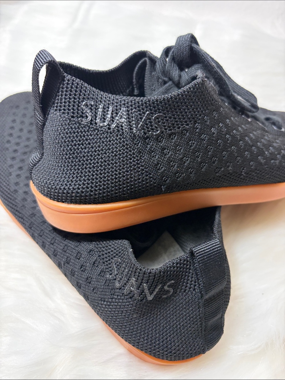 Suavs Black Casual Sneakers - Picture 8 of 10